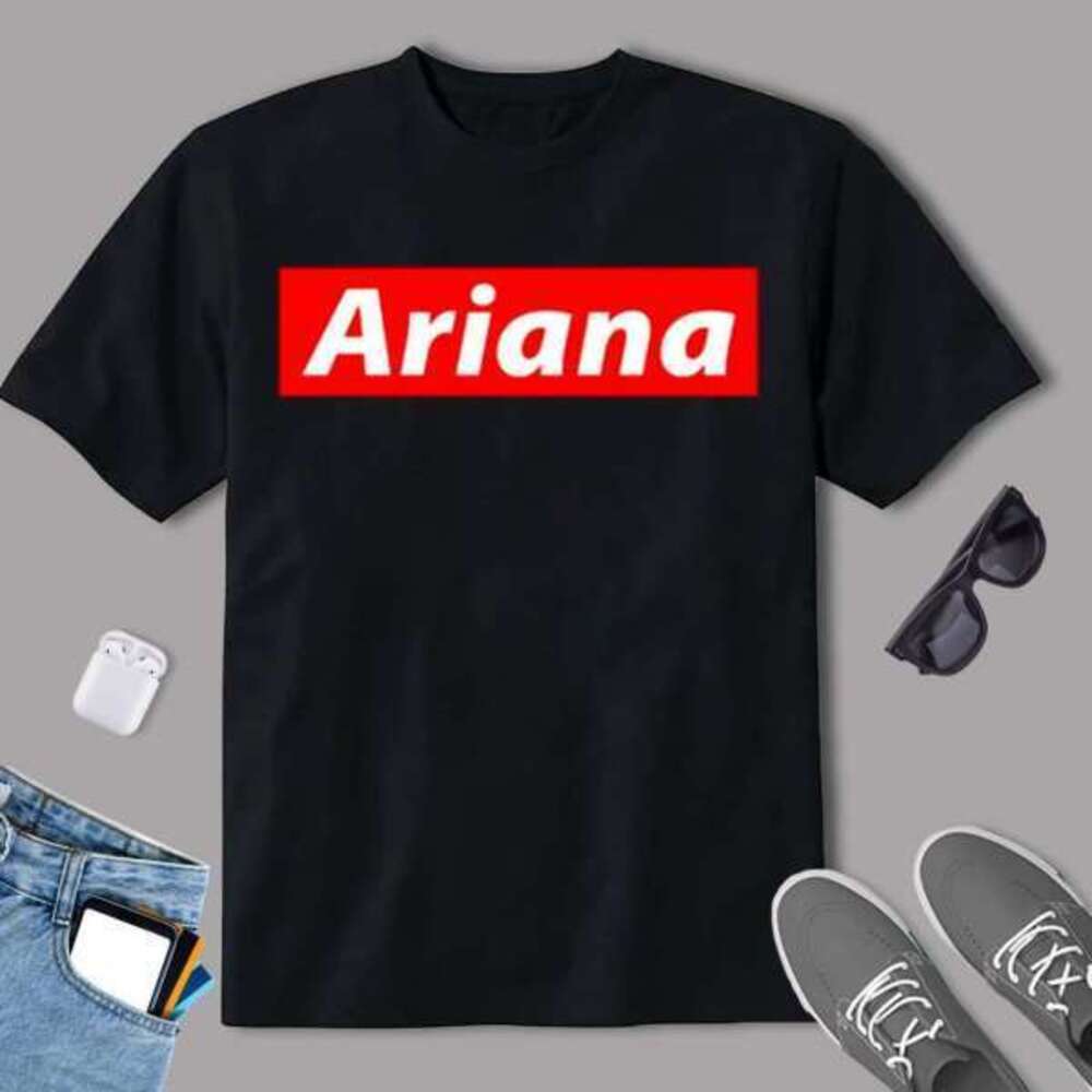 Ariana Music Singer Graphic T Shirt